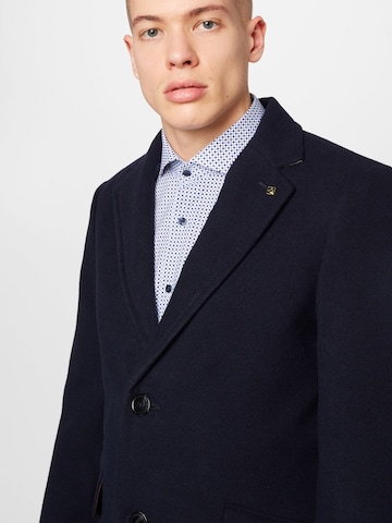 BURTON MENSWEAR LONDON Between-Seasons Coat in Blue