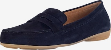 Mocassin GABOR en bleu : devant