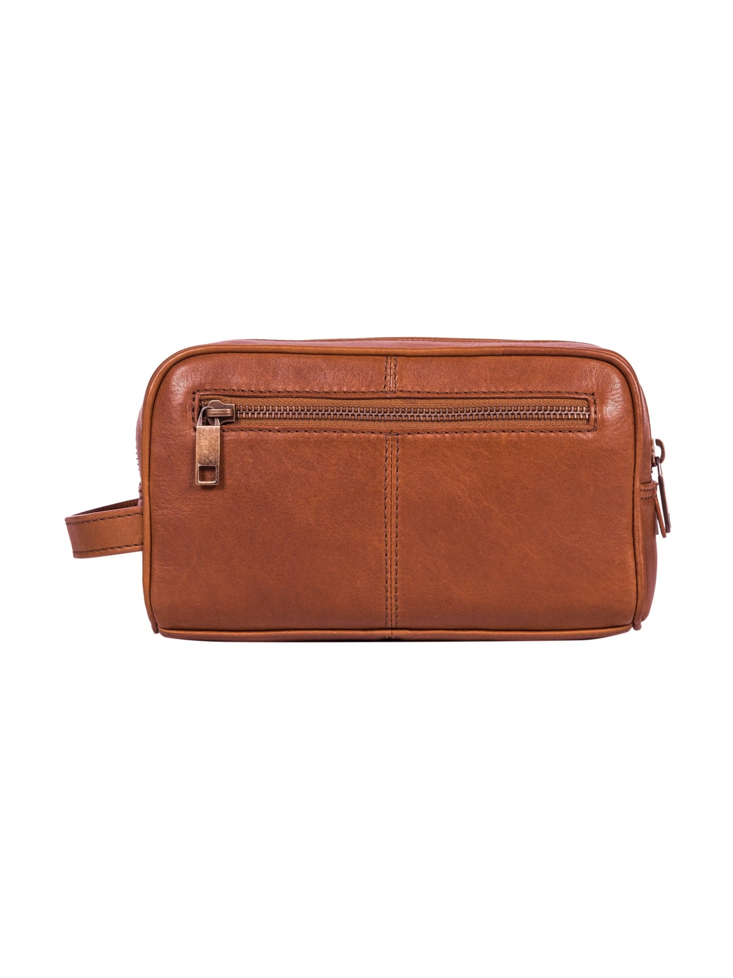 Benthill Toiletry Bag in Brown
