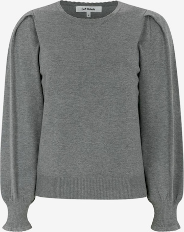 Soft Rebels Pullover 'SRAnalia' i grå: forside