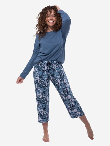 Ammann Pajama 'Night & Home' in Blue