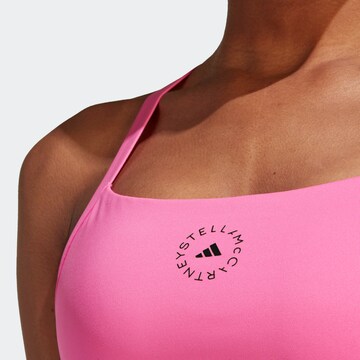 ADIDAS BY STELLA MCCARTNEY Bustier Sport-BH' 'Truepurpose Medium Support' in Pink