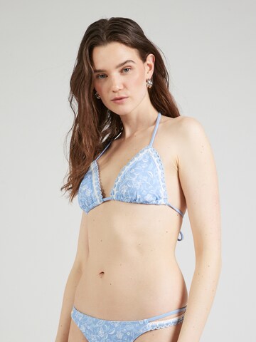 Triangolo Top per bikini di HOLLISTER in blu: frontale