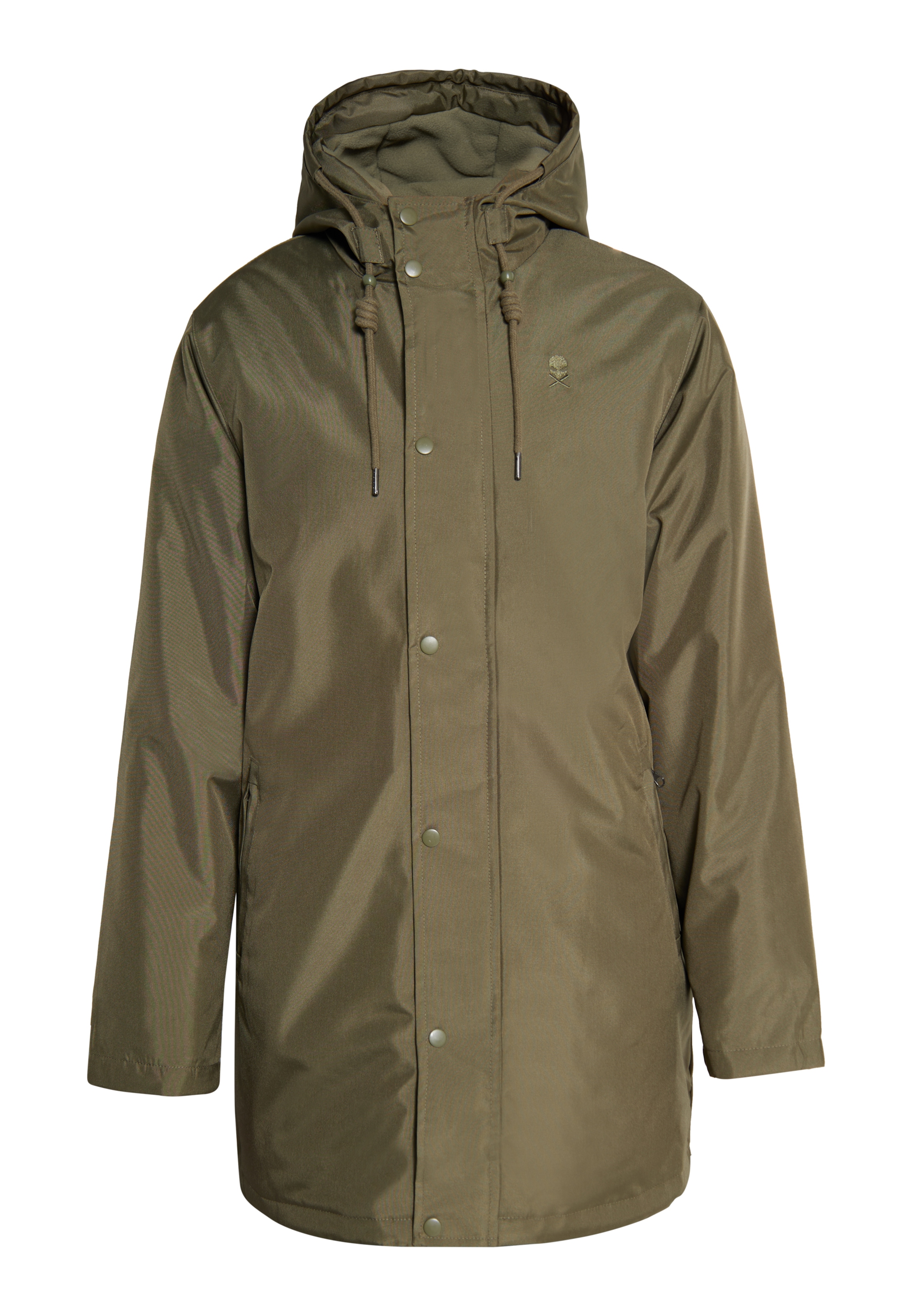 TUFFSKULL Winter jacket 'Arctic' in Green: front