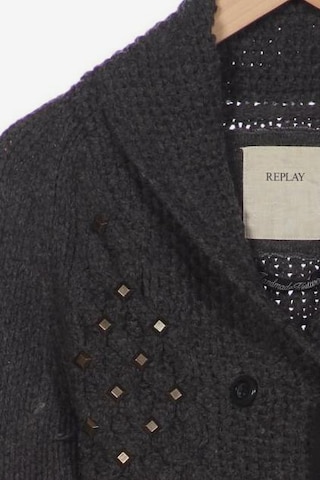 REPLAY Sweater & Cardigan in L in Grey