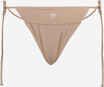 ReBirth Studios x Bionda - Braga de bikini en beige: frente