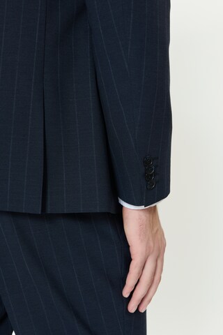 Coupe regular Veste de costume Matinique en bleu