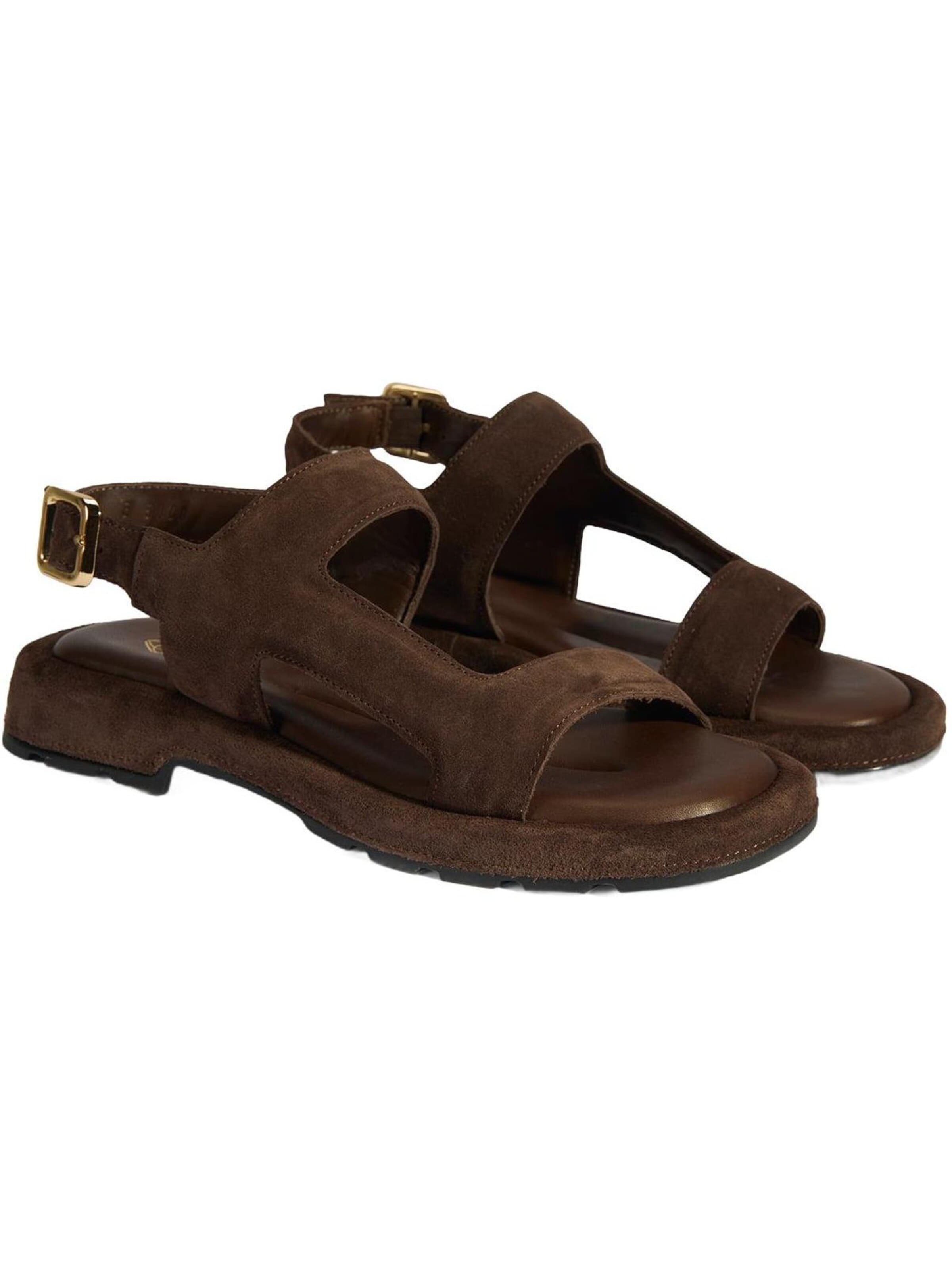 Sandales 'Sandalen' Desa en marron : devant