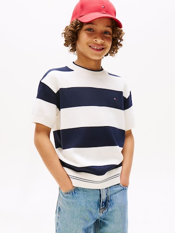 T-Shirt TOMMY HILFIGER en blanc : devant