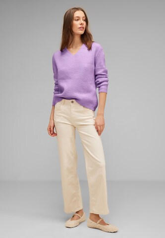 STREET ONE - Pullover em roxo