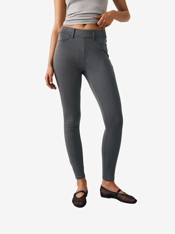 Next Skinny Jeggings in Grey: front