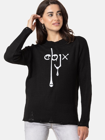 Pull-over CIPO & BAXX en noir