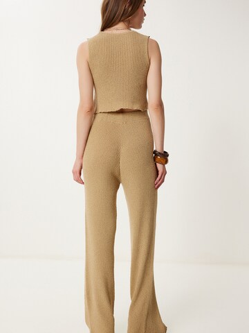 Happiness İstanbul Kalhotový kostým – béžová