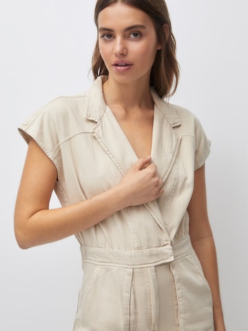 Pull&Bear Jumpsuit in Beige