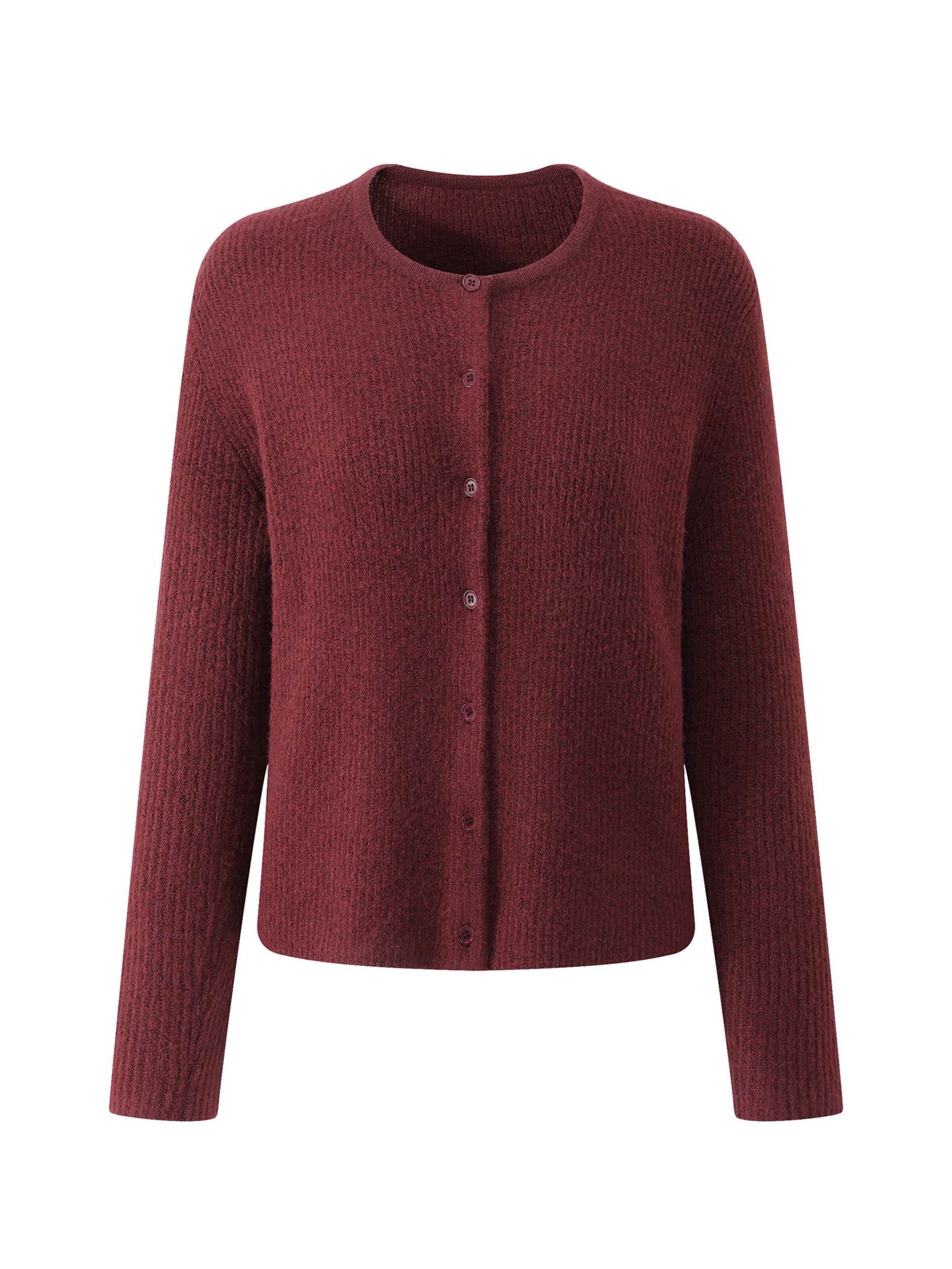 SASSYCLASSY Strickjacke‌‌‌‌‌‌‌‌ in Rot: Vorderseite