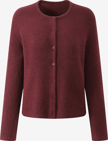 SASSYCLASSY Strickjacke in Rot: Vorderseite