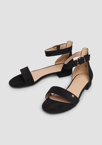 s.Oliver Sandal in Black