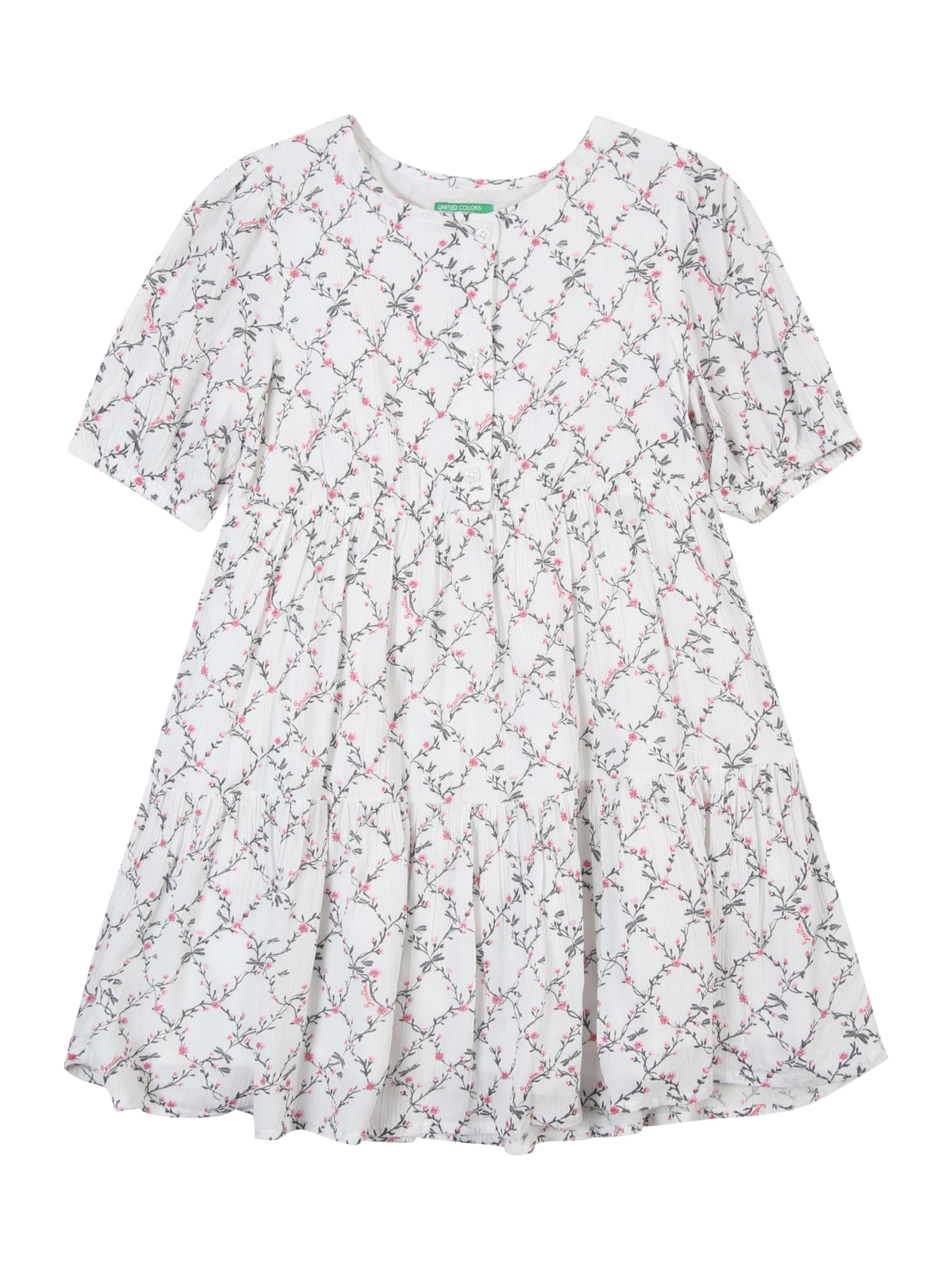 balts UNITED COLORS OF BENETTON Kleita: no priekšpuses