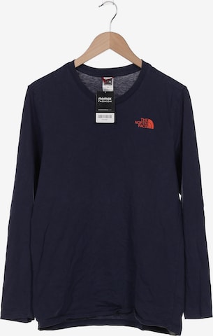 THE NORTH FACE Langarmshirt M in Blau: predná strana