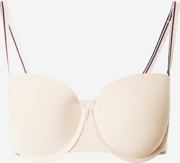 Invisible Soutien-gorge Tommy Hilfiger Underwear en beige : devant