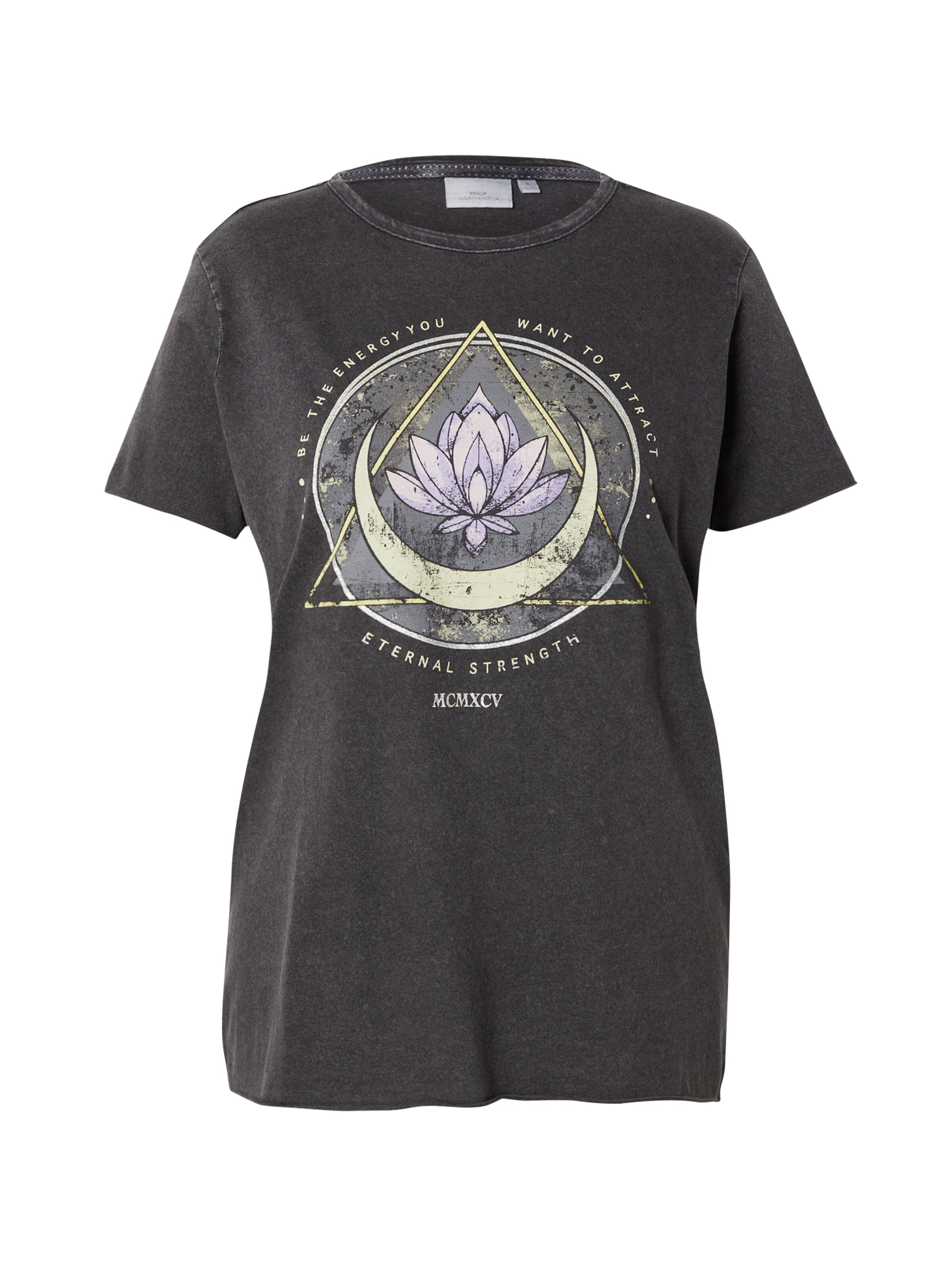 ONLY Carmakoma Футболка в Черный: спереди