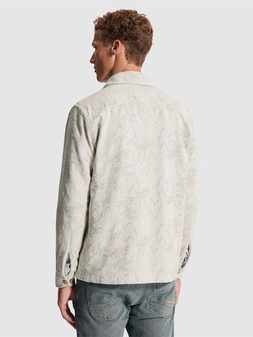 Coupe regular Chemise 'Overshirt with jacquard pattern and button closure' CAST IRON en bleu