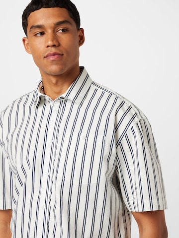 Woodbird Regular fit Button Up Shirt in White