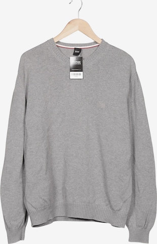 BOSS Sweater & Cardigan in XL in Grey: front