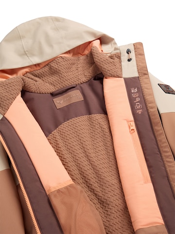 ZIENER Outdoor Jacket in Brown