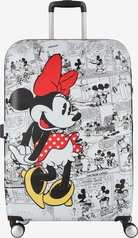American Tourister Trolley 'Wavebreaker Disney' in Weiß: Vorderseite