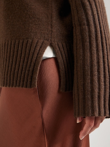 UNITED COLORS OF BENETTON Sweater in Brown