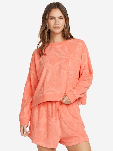 Sweat-shirt 'Sun Tempo' BILLABONG en rose : devant