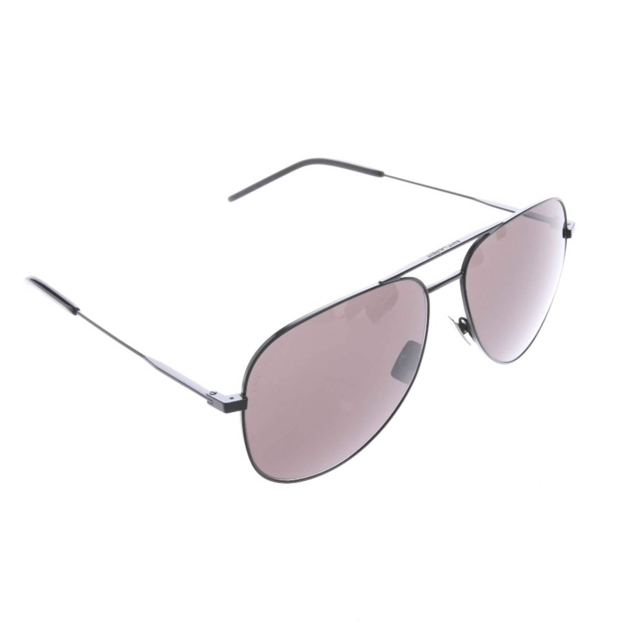 Saint Laurent Sunglasses in One size in Black: front