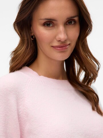 VERO MODA Pullover 'VMDoffy' in Pink