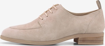 COX Lace-Up Shoes 'City' in Beige: front