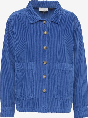 mazine Between-Season Jacket ' Naica Shacket ' in Blue: front