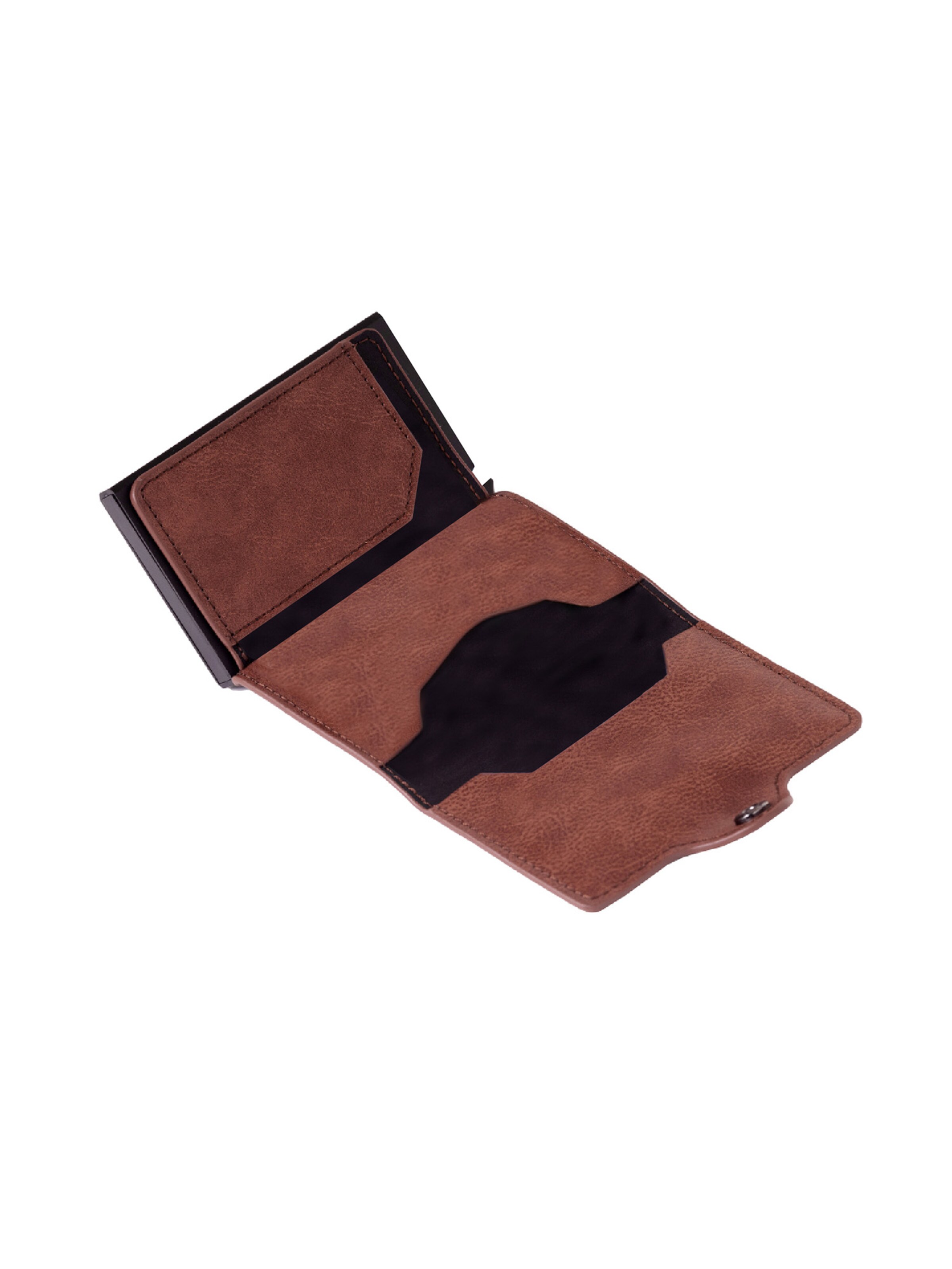 Moneyhold Portemonnaie 'Smart' in Braun