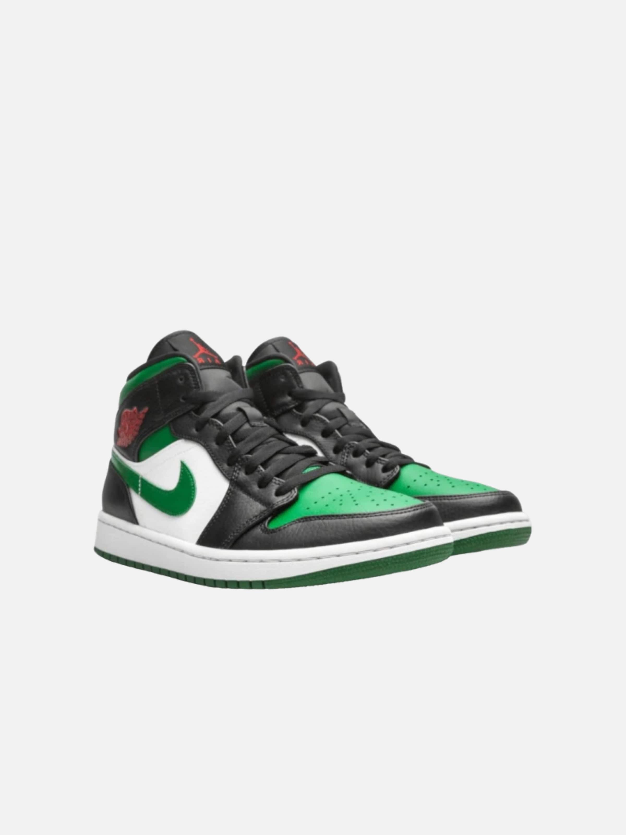 Sneaker alta 'Air 1 Mid Pine Toe' di Jordan in verde