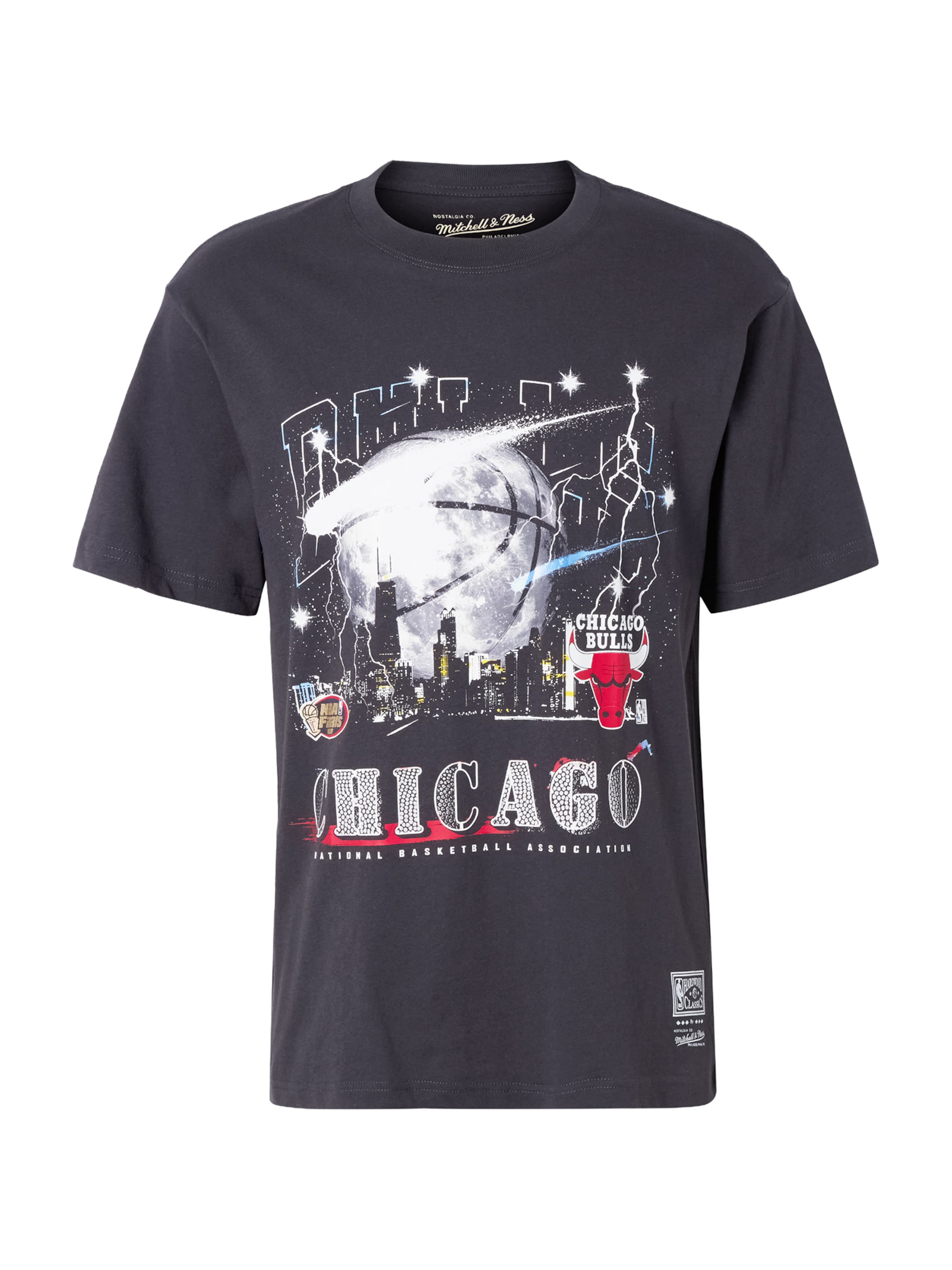 Mitchell & Ness Paita 'NBA WINDY CITY CHICAGO BULLS' värissä musta: etupuoli
