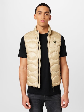 Gilet Blauer.USA en beige : devant