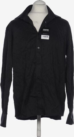 JACK & JONES Button Up Shirt in XL in Black: front
