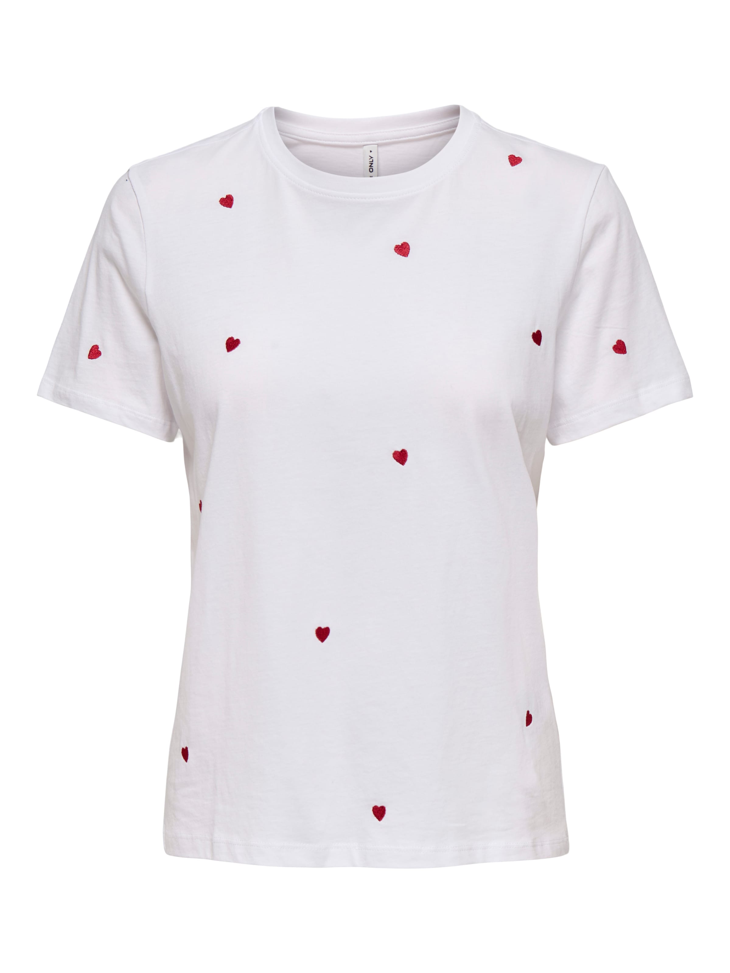 ONLY T-Shirt 'ONLKetty' in Weiß: Vorderseite