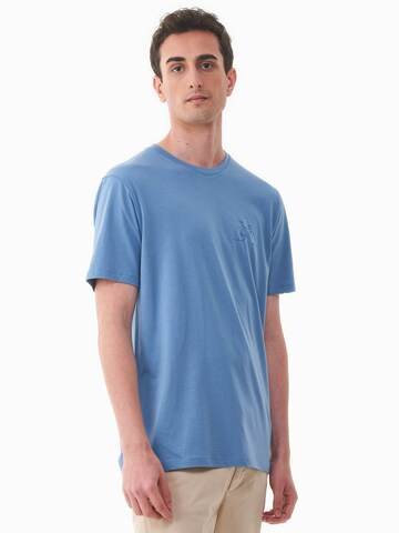 Organication T-Shirt in Blau