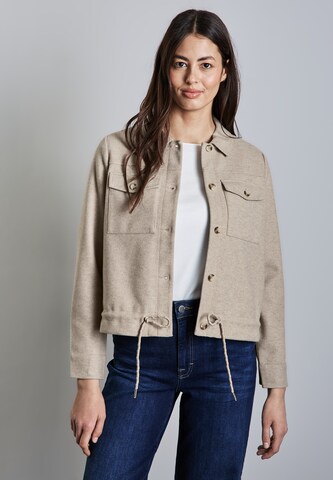 STREET ONE Jacke in Beige: Vorderseite