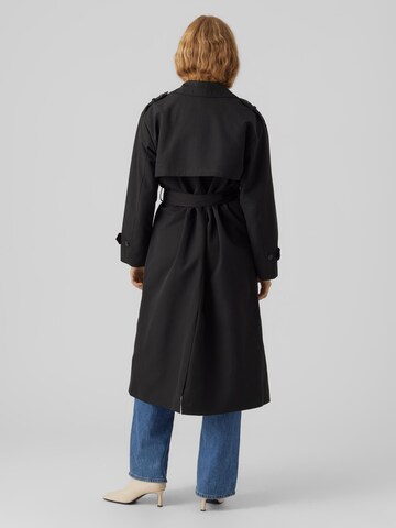 VERO MODA Ανοιξιάτικο και φθινοπωρινό παλτό 'CHLOE' σε μαύρο