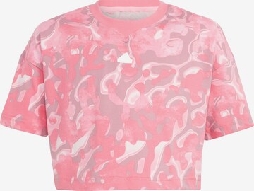 T-Shirt fonctionnel ADIDAS PERFORMANCE en rose : devant