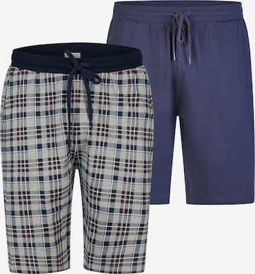 Phil & Co. Berlin Pyjamashose 'Cozy Classics' in Mischfarben: Vorderseite