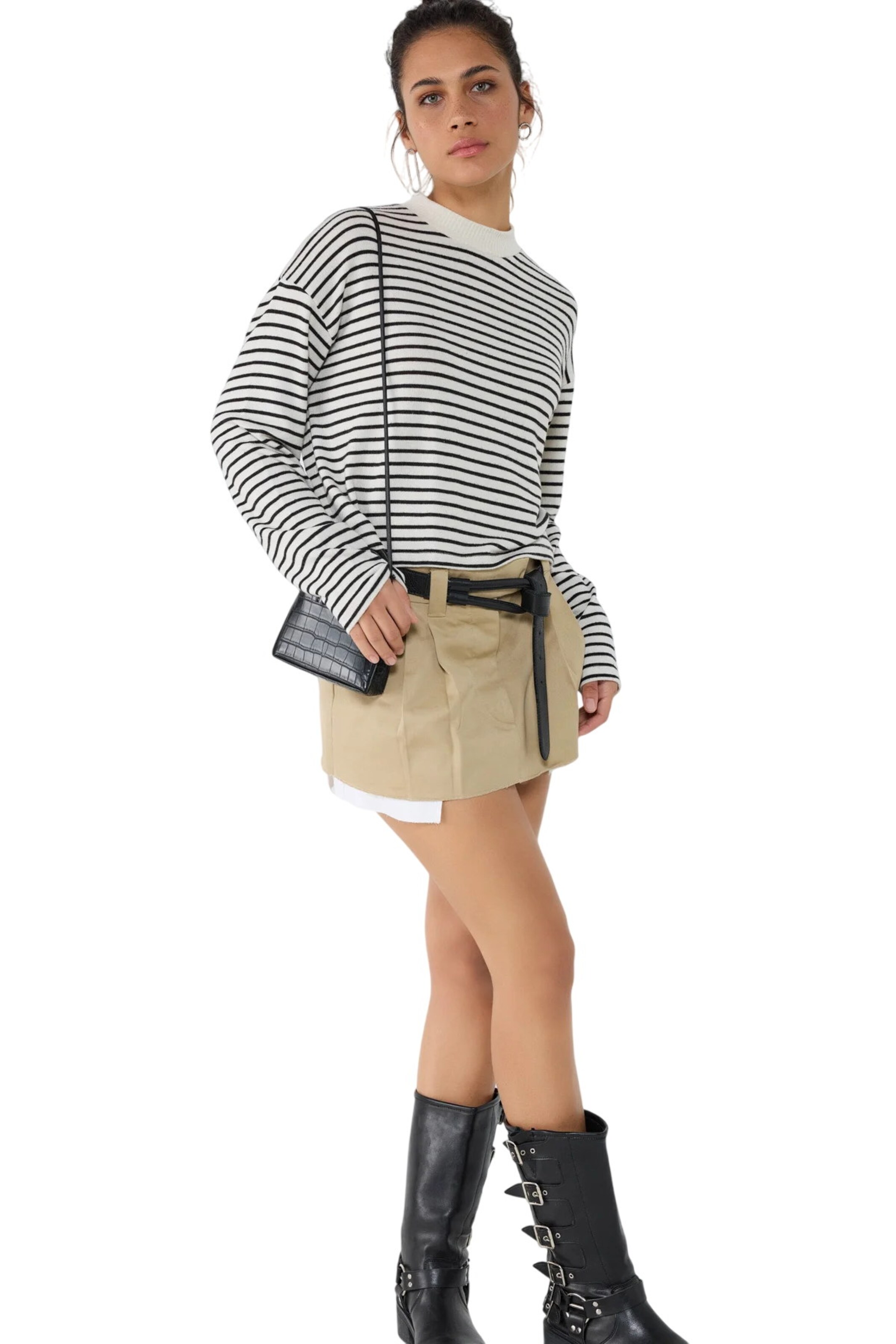 No Matter What Shirt in Beige