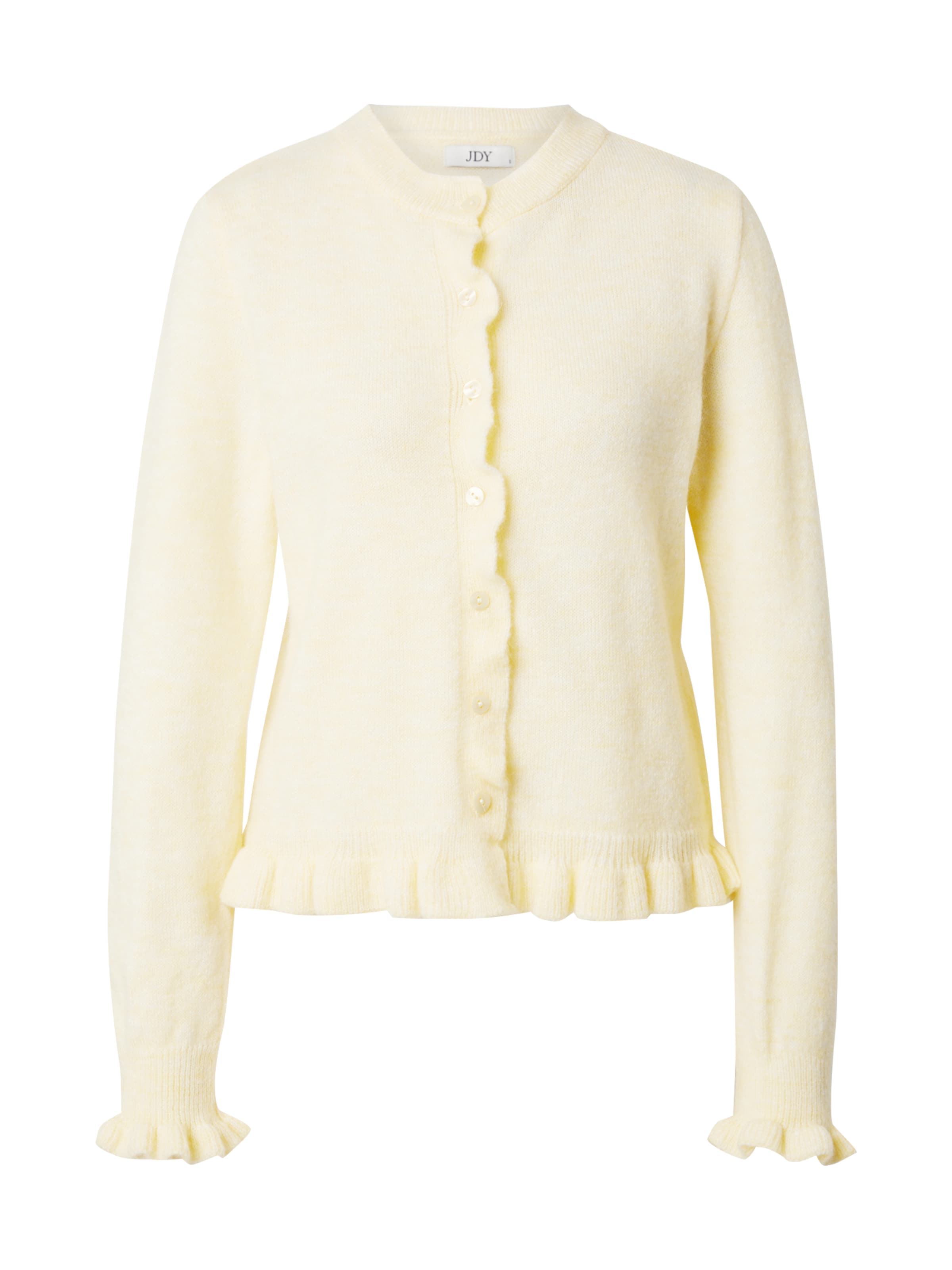 JDY Knit cardigan 'JDYLetty' in Yellow: front