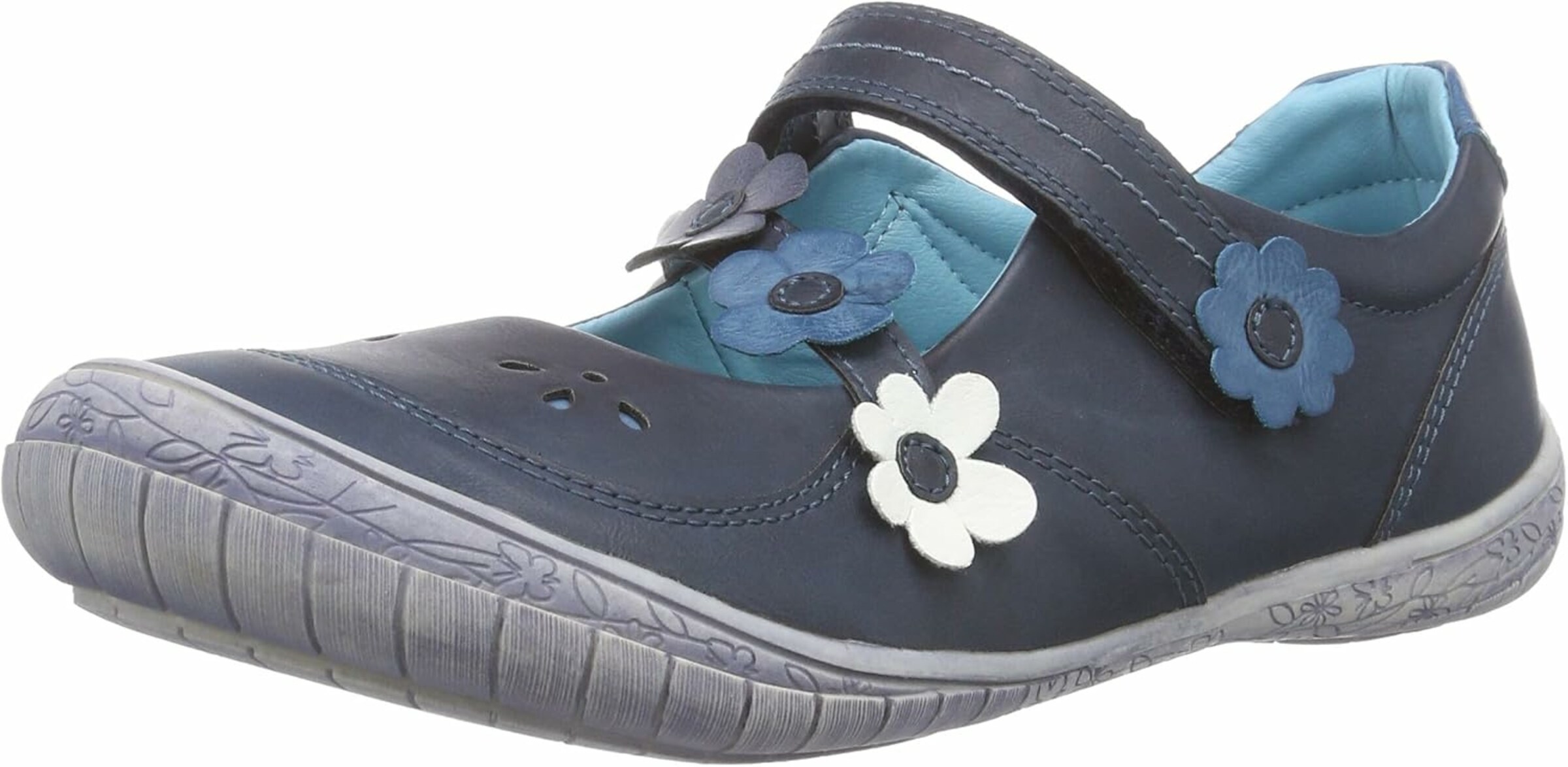 LICO Ballerina in Blauw: voorkant